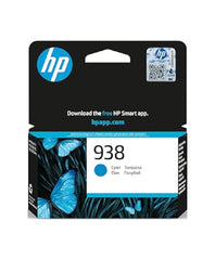HP 938 Cyan Original Ink Cartridge
