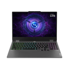 LENOVO LOQ 83DV00RFAX (LUNA GREY), CORE I7-13650HX, 24GB DDR5 (12GB*2), NVME 512GB, NVIDIA® GeForce RTX™ 3050 6GB GDDR6, Boost Clock 1732MHz, TGP 95W, 142 AI TOPS, 15.6″ FHD (1920×1080) IPS 300nits Anti-glare, 100% sRGB, 144Hz, G-SYNC®