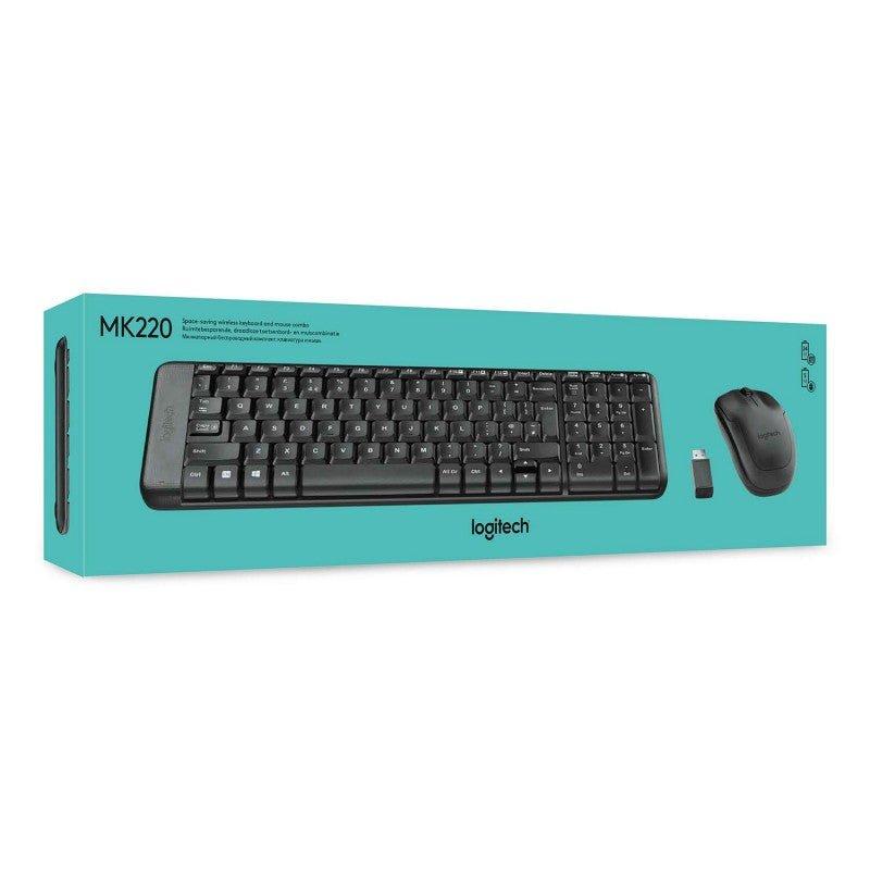 Logitech MK220 Compact Wireless Keyboard and Mouse Combo
