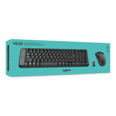 Logitech MK220 Compact Wireless Keyboard and Mouse Combo