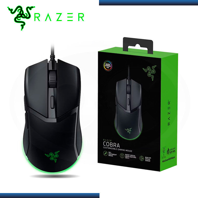 Razer Cobra - Lightweight Wired Gaming Mouse with Razer Chroma RGB | RZ01-04650100-R3M1