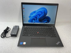 Lenovo Thinkpad T14s Gen2 11th Gen i7-1185G7 3.00GHz 32GB 256GB Win11P IRIS Refurbished (Grade A)